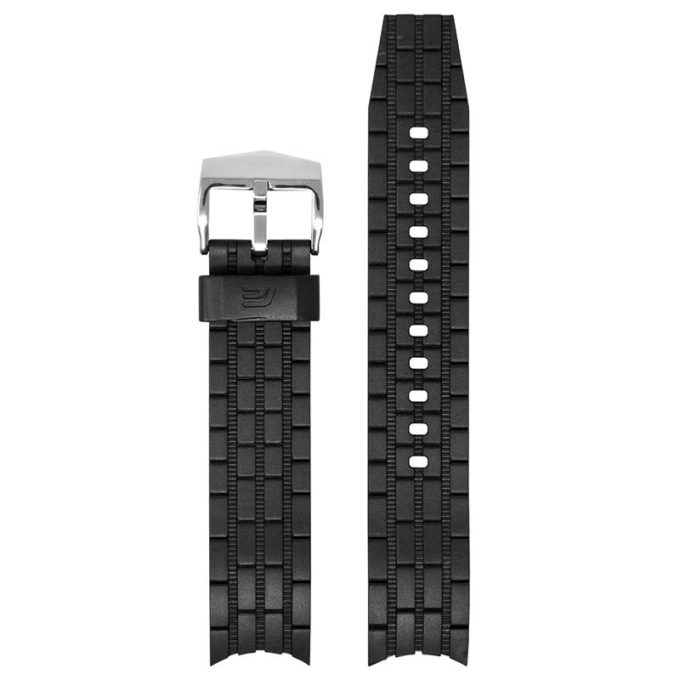 r.cas4 Up Black StrapsCo Replacement Rubber Watch Band Strap for Casio Edifice EF523