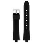 r.mk1 .1 Up Black StrapsCo Silicone Rubber Watch Band Strap for Michael Kors Mini Dylan