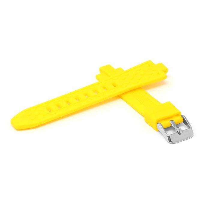 r.mk1 .10 Cross Yellow StrapsCo Silicone Rubber Watch Band Strap for Michael Kors Mini Dylan