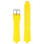 r.mk1 .10 Up Yellow StrapsCo Silicone Rubber Watch Band Strap for Michael Kors Mini Dylan