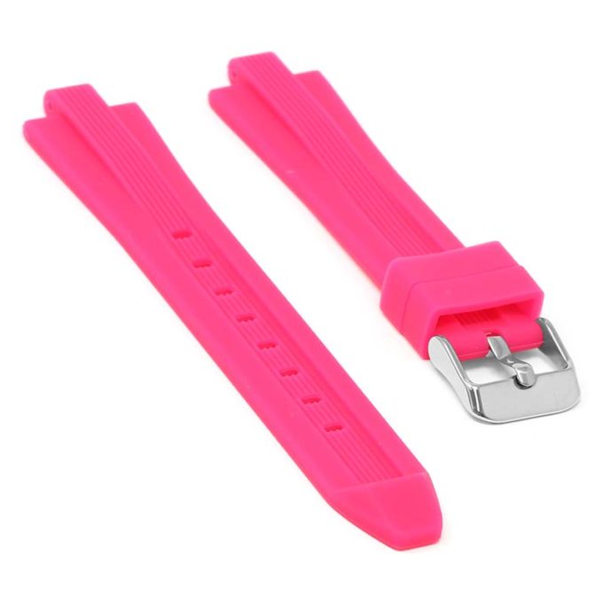 r.mk1 .13 Main Pink StrapsCo Silicone Rubber Watch Band Strap for Michael Kors Mini Dylan
