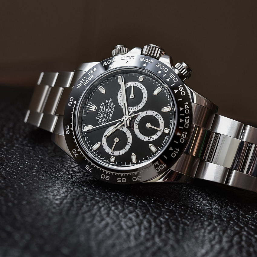 Competing Chronographs Rolex Cosmograph Daytona Ref. 116500LN