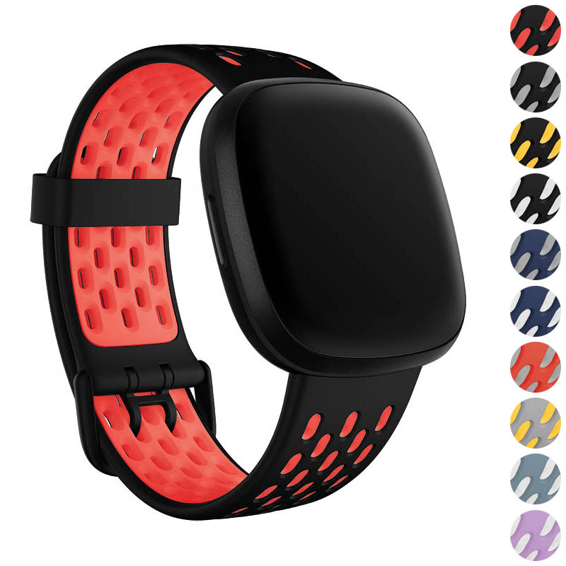 Colorblock Sport Band For Fitbit Versa 3 | StrapsCo