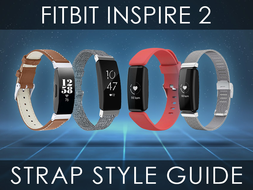 Fitbit Inspire 2 Strap Style Guide Header