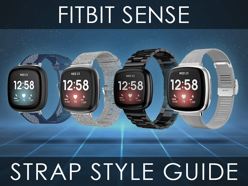 Fitbit Sense Strap Style Guide Header