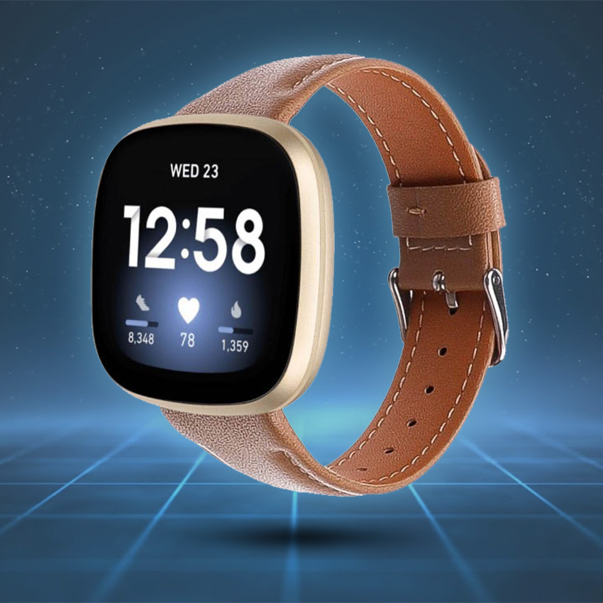 Fitbit Sense Strap Style Guide Leather