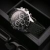 fk3 creative2 dassari fkm textured rubber strap seiko chronograph watch band black