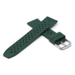 fk3.11 Cross Green DASSARI Textured FKM Rubber Watch Band 18mm 20mm 22mm 24mm Quick Release Strap