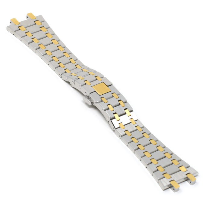 m.ap1 .2t Angle Two Tone StrapsCo 26mm Stainless Steel Watch Band Strap for Audemars Piguet Royal Oak