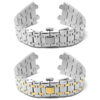 m.ap2 All Color StrapsCo 28mm Stainless Steel Watch Band for Audemars Piguet Royal Oak Offshore
