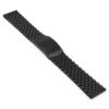 m.bd2 .mb Angle Black StrapsCo Stainless Steel Vintage Beads of Rice Bracelet Quick Release Strap 18mm 19mm 20mm 21mm 22mm