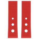 r.brt1 .6 Up Red StrapsCo Rubber Watch Band Strap for Breitling Navitimer Deployant Clasp