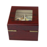 wb1 Back StrapsCo Windowed Wood Watch Box for 2 Watches