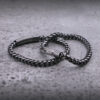 bx13 Creative Pic StrapsCo Vintage Silver Metal Chain Bracelet Wristband Bangle