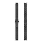 fb.m148.mb Up Black StrapsCo Stainless Steel Metal Watch Band Strap for Fitbit Luxe
