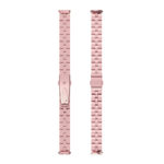 fb.m148.pg Up Pink Gold StrapsCo Stainless Steel Metal Watch Band Strap for Fitbit Luxe