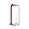 fb.pc17.rg Main Rose Gold StrapsCo TPU Smart Watch Protective Case Fitbit Luxe Protector