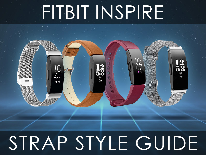 Fitbit Inspire Strap Style Guide Header