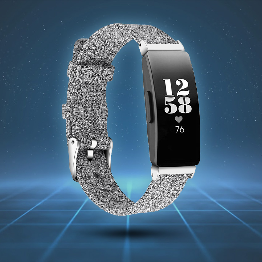 Fitbit Inspire Strap Style Guide Woven Canvas
