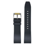 fk1.1.2t Main Black Two Tone Buckle DASSARI FKM Rubber Quick Release Watch Band Strap 6