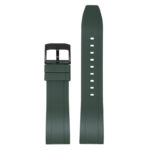 fk1.11.mb Main Green Black Buckle DASSARI FKM Rubber Quick Release Watch Band Strap 28