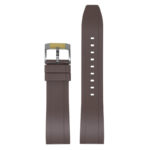 fk1.2.2t Main Brown Two Tone Buckle DASSARI FKM Rubber Quick Release Watch Band Strap 11