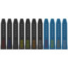 pu17 All Color StrapsCo Contrasting Perforated Silicone Rubber Watch Band Quick Release Strap