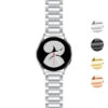 s.gx4 .s.m8 StrapsCo Stainless Steel Bracelet for Samsung Galaxy Watch 4