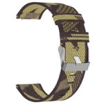 s.ny6 .10 Outside Yellow StrapsCo Nylon Canvas Watch Band Strap 1