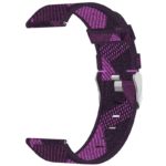 s.ny6 .18 Inside Purple Stripe StrapsCo Nylon Canvas Watch Band Strap 1