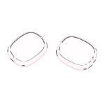 a.ap2 .13a Up Transparent Pink StrapsCo Smooth Silicone Rubber Earphone Covers for Apple AirPods Max