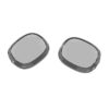 a.ap2 .1a Up Transparent Black StrapsCo Smooth Silicone Rubber Earphone Covers for Apple AirPods Max
