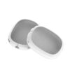 a.ap2 .22 Main White StrapsCo Smooth Silicone Rubber Earphone Covers for Apple AirPods Max
