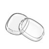 a.ap2 .22a Main Clear StrapsCo Smooth Silicone Rubber Earphone Covers for Apple AirPods Max