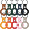 a.at11 All Color StrapsCo Leather Keyring Apple AirTag Holder Protective Case