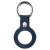 a.at11.5 Main Midnight Blue StrapsCo Leather Keyring Apple AirTag Holder Protective Case