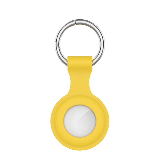 SBS Key Ring - Coque Apple AirTag Porte-clés - Jaune 1-7335266 