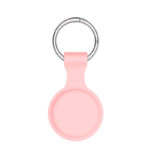 a.at12.13 Back Baby Pink StrapsCo Rubber Keychain Apple AirTag Holder Protective Case
