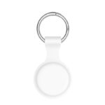 a.at12.22 Back White StrapsCo Rubber Keychain Apple AirTag Holder Protective Case
