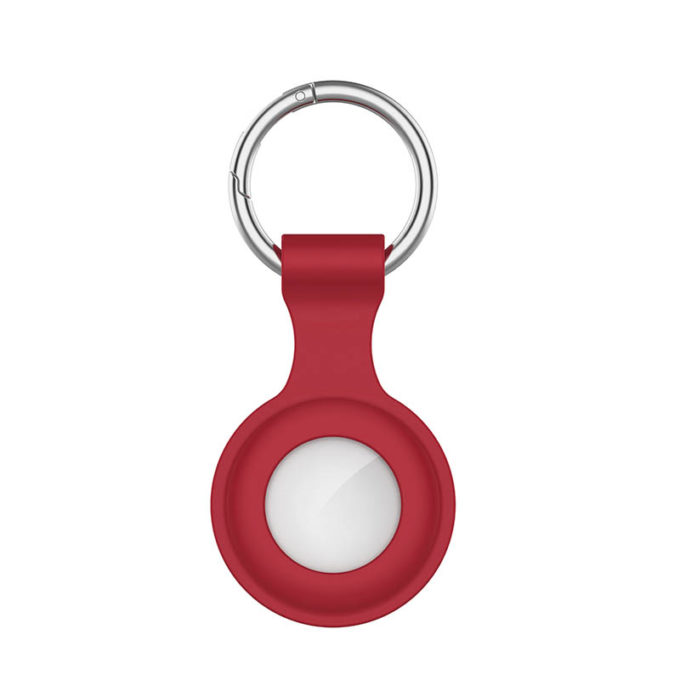 SBS Key Ring - Coque Apple AirTag Porte-clés - Rouge 1-7335228