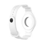 a.at3 .22 Back White StrapsCo Silicone Rubber Wrist Strap Band Apple AirTag Holder Protective Case