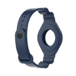 a.at3 .5 Back Royal Blue StrapsCo Silicone Rubber Wrist Strap Band Apple AirTag Holder Protective Case