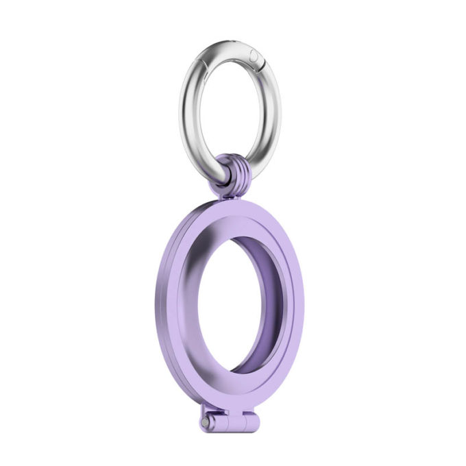 Lilac Blue AirTag Keyring