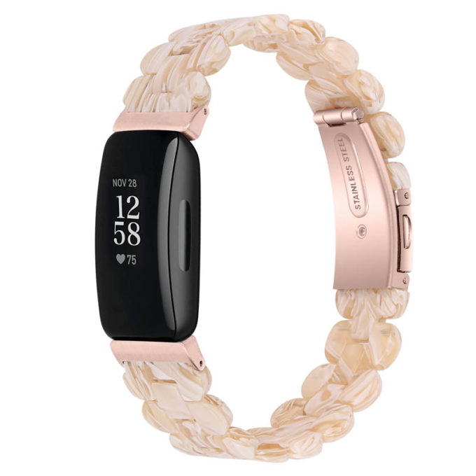 fb.m140.17 Main Beige StrapsCo Resin Band for Fitbit Inpsire 2