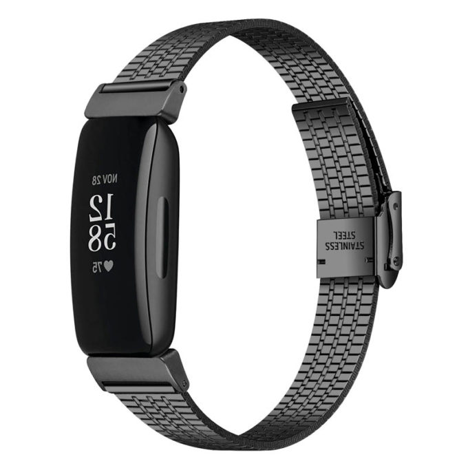 fb.m142.mb Main StrapsCo Modern Metal Band for Fitbit Inspire 2