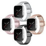 Fb.m143 All Colors StrapsCo Modern Metal Band For Fitbit Versa & Versa 2