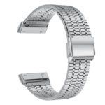 fb.m144.ss Back Silver StrapsCo Modern Metal Band for Fitbit Versa 3