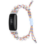 fb.ny34.123 Main Rainbow StrapsCo Adjustable Bead Strap for Fitbit Inspire 2