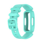 fb.r64.11a Back Turquoise StrapsCo Soft Silicone Rubber Watch Band Strap for Fitbit Ace 3