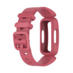 fb.r64.13 Back Watermelon Pink StrapsCo Soft Silicone Rubber Watch Band Strap for Fitbit Ace 3